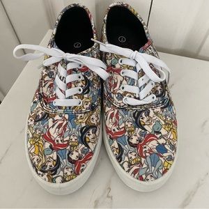 Disney | Princess Womens Size 7 Canvas Sneakers